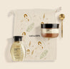 Soothing Vanilla Holiday Ritual Set with Golden Spoon